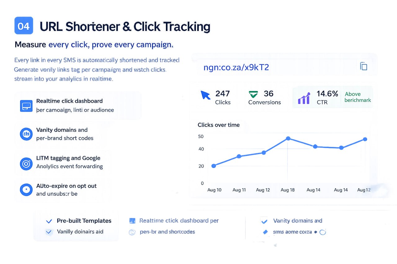 URL Shortener & Click Tracking